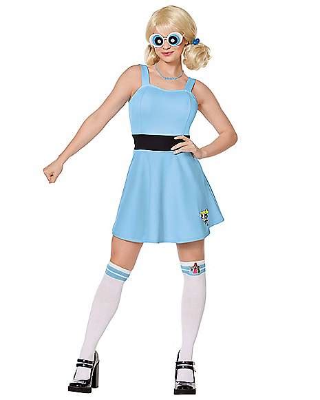 adult power puff|Powerpuff Girls Bubbles Adult Costume.